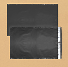 Курьерский пакет 170х240+40мм 50мкм (без кармашка) Черный