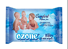 Салфетки влажные 20шт TM Ozone Big Size экстрактом календулы и витамина Е /48 