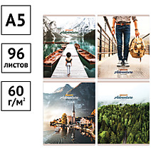 Тетрадь 96 листов А5 Путешествия New adventures ArtSpace Россия