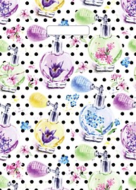 Вырубная ручка пакет 29х40+3см 35мкм глянцевый Цветочный аромат Артпласт 50/1000