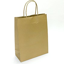 Сумка КРАФТ бумажная ручка 15х21х8см /12 960тм