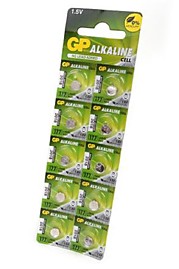 Батарейки GP Alkaline cell 177-2C10 AG4 BL10