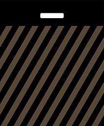 Вырубная усиленная ручка пакет 40х48+3см 45мкм Полоса рейтер 50/600 Россия