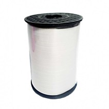 Лента на бобине 0,5см х 457м белая /5