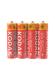 Батарейки Kodak Super Heavy Duty ZINC R6 SR4