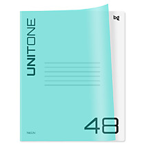 Тетрадь 48 листов А5 клетка "UniTone. Neon" BG неон голубой пластиковая обложка  Тетрадь 48 листов А5 клетка "UniTone. Neon" BG неон голубой пластиковая обложка