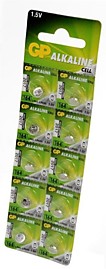 Батарейки GP Alkaline cell 164-C10 AG1 BL10