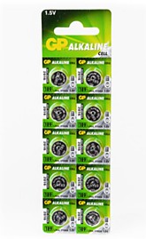 Батарейки GP Alkaline cell 189-C10 AG10 BL10