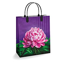 Пакет подарочный 23x27+10см 150мкм из мягкого пластика Бутон Интерпак /40 Россия