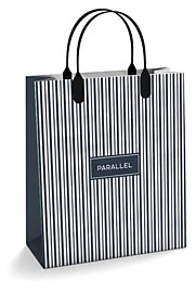 Пакет подарочный 23x27+10см 150мкм из мягкого пластика Параллель Интерпак /40 Россия