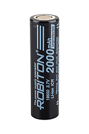 Аккумулятор Li-ion ROBITON LI18650-2000NP-PK1 без защиты с плоским контактом PK1