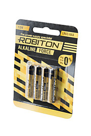 Батарейки Robiton FORCE R03 BL4