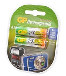 Аккумулятор GP HR6 AAHC-2CR2 2700mAh BL2 