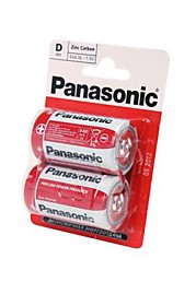 Батарейки Panasonic Zinc Carbon R20 BL2 /24 Польша