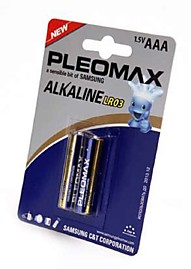 Батарейки Samsung Pleomax Alkaline LR3 BL2 /20 Китай