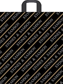 Петлевая ручка пакет 43х48+6см 55мкм Самсон Артпласт 50/300 Россия