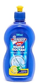 Средство для мытья посуды 500мл Лимон Золушка Россия