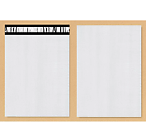 Курьерский пакет 190х240+40мм 40мкм (без кармашка)