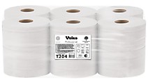 Бумага туалетная 2-слойная Veiro Professional Comfort T204 2-слойная белая 170 метров /12