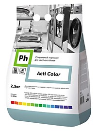 Ph Acti Color Стиральный порошок для цветного белья 2,5кг