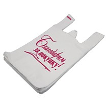 Майка пакет 28+16х50см 11мкм БЗП /3000 А Россия