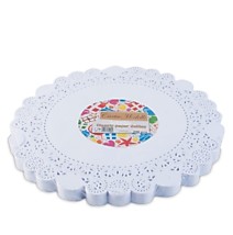 Салфетки для торта D36см белые /250 /1000