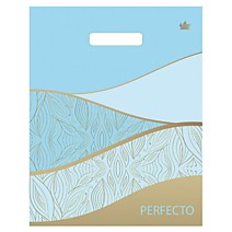 Вырубная усиленная ручка пакет 37x30+3смсм 90мкм Перфекто Бриз Тико 25/400