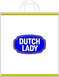 Петлевая ручка пакет 40х44+3см 55мкм Датч Леди Артпласт 25/300