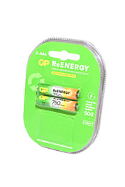 Аккумулятор GP 75AAAHCRGY-2CRCB2 ReENERGY 750mAh HR03 BL2