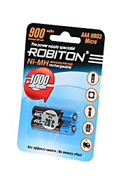 Аккумулятор ROBITON R6 900MHAAA-2 BL2