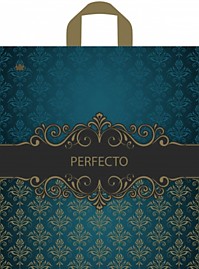 Петлевая ручка пакет 42х46+4см 95мкм Перфекто Версаль Тико 25/300