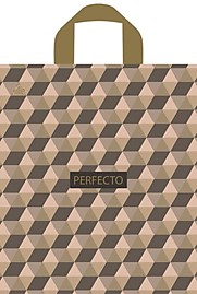 Петлевая ручка пакет ПНД 31х35+3см 95мкм Перфекто Иллюзия Тико 25/300