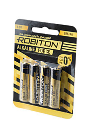 Батарейки Robiton FORCE R06 BL4