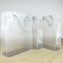 Сумка пластиковая с веревочными ручками 13,5х15х7 12шт/уп 