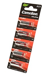 Батарейки Camelion A23-BP5 LR23A (0% Hg) BL5