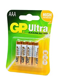 Батарейки GP SuperCell GP24AU Ultra R03 4BL /40 Китай