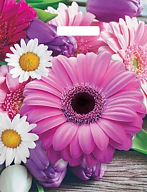 Вырубная ручка пакет 31х40+6см 60мкм глянец Ароматная палитра Глянцевый Россия