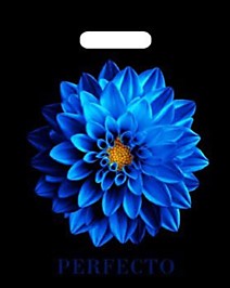 Вырубная ручка пакет 37х30+3см 90мкм Перфекто Далия Тико 25/400