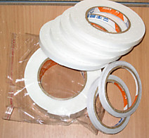 Клейкая лента двухсторонняя 8мм х 18м /200/25