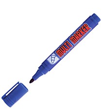 Маркер перманентный Multi Marker синий Р.Корея