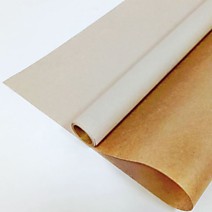 Бумага в рулоне крафт цветочная 70см х 10м Белая 40 г/м2 /22