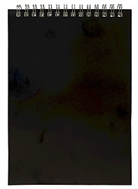 Блокнот А6 60л на гребне Workmate черный