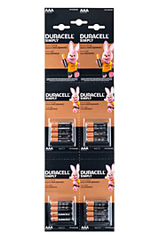 Батарейки Duracell BASIC LR03 отрывной 4*4 BL16