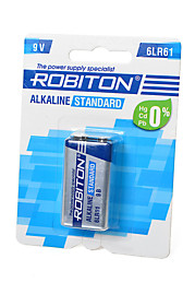 Батарейки ROBITON STANDARD 6LR61 9V BL1 /10