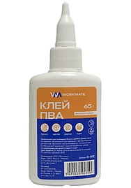 Клей ПВА 65гр c дозатором Workmate /50
