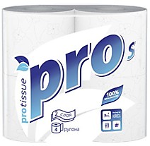 Бумага туалетная 2-слойная метраж 120 PRO Tissue T2 С-245 /4