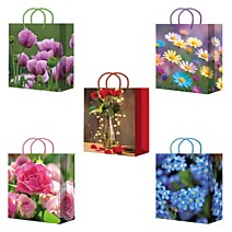 Пакет подарочный 26х33+14см ламинированный L25 306-310