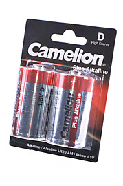 Батарейки Camelion Plus Alkaline LR20-BP2 LR20 BL2
