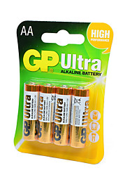 Батарейки GP Ultra GP15AU-2CR4 LR6 BL4