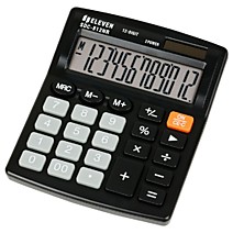 Калькулятор 10 разрядный Eleven SDC-810NR черный